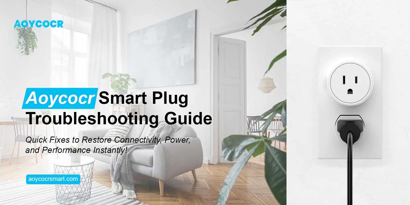 Aoycocr Smart Plug Troubleshooting